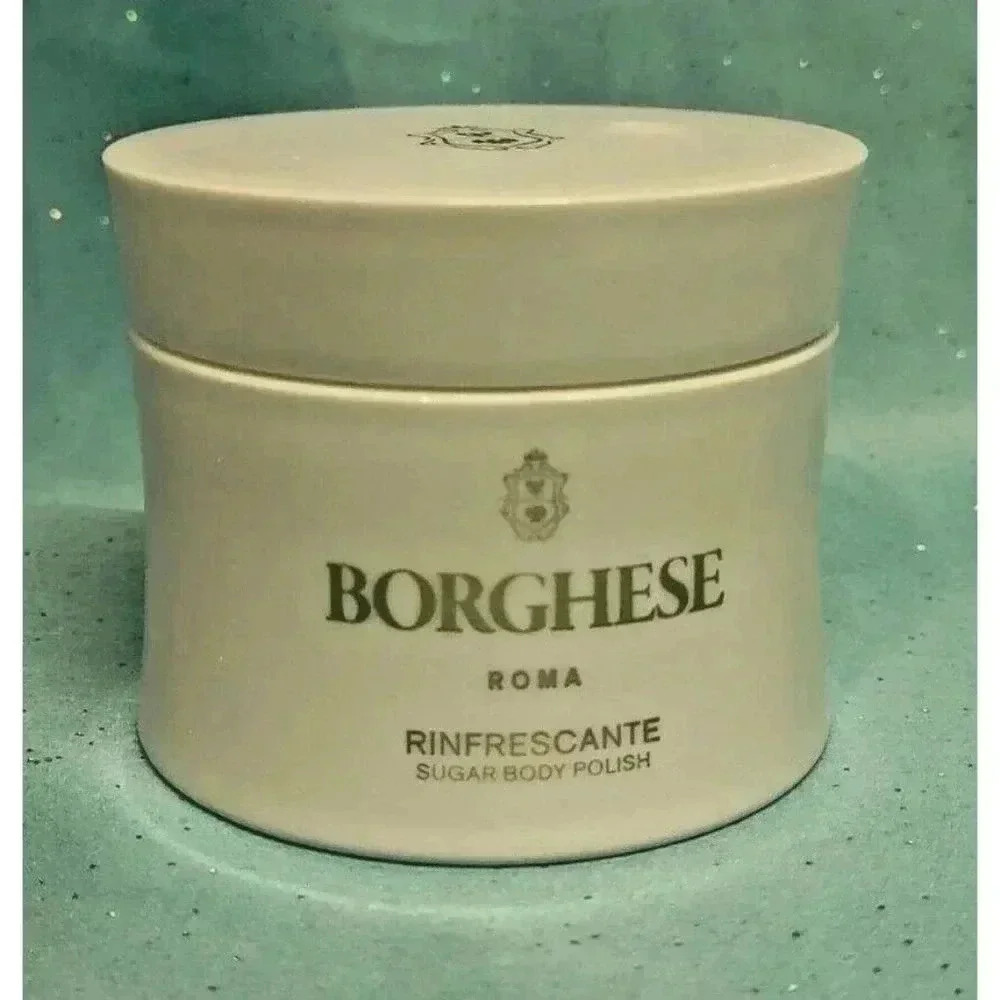 Borghese Roma RINFRESCANTE Sugar Body Polish Scrub Exfoliator Dry Skin 2.7oz NEW